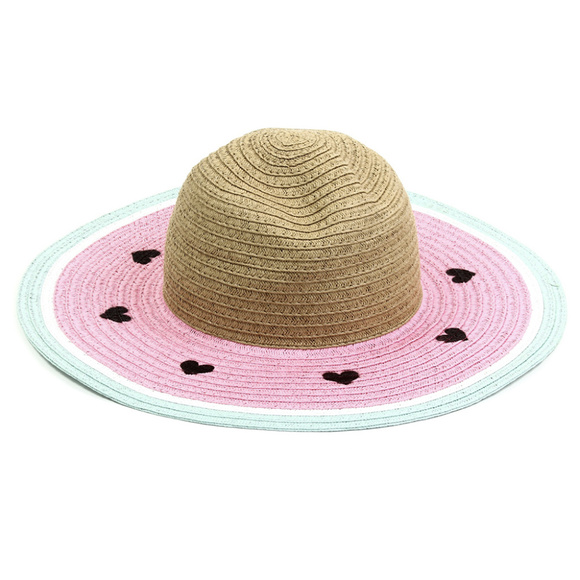 Limited Too Other - Pink Watermelon Floppy Sunhat. Heart Shaped Seeds! Limited Too Other - Pink Watermelon Floppy Sunhat. Heart Shaped Seeds!